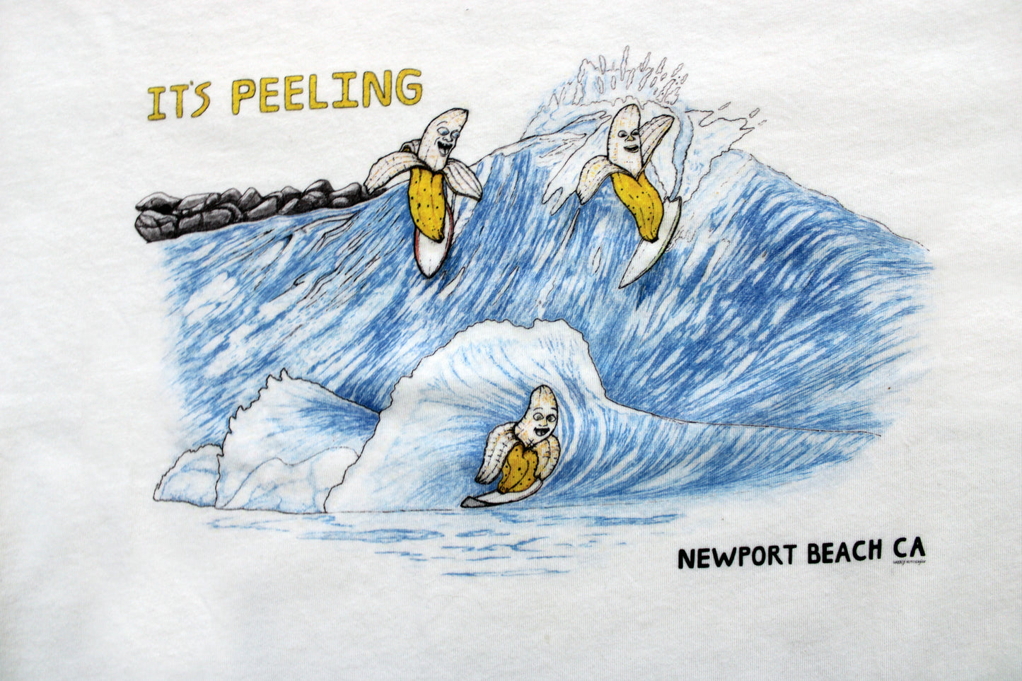 It's Peeling In Newport Beach