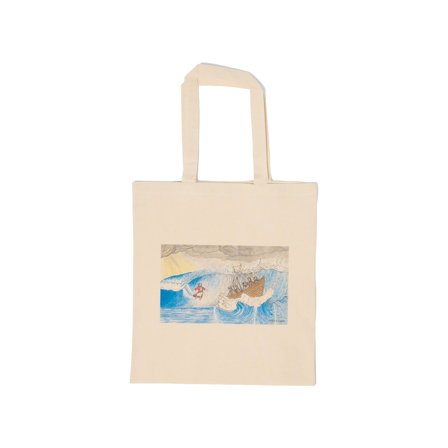Jesus Is My Favorite surfer Tote