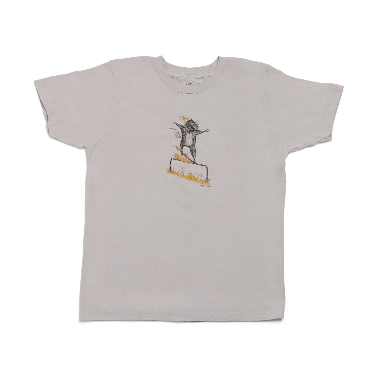 Kids Flaming Ratical Crook Tee