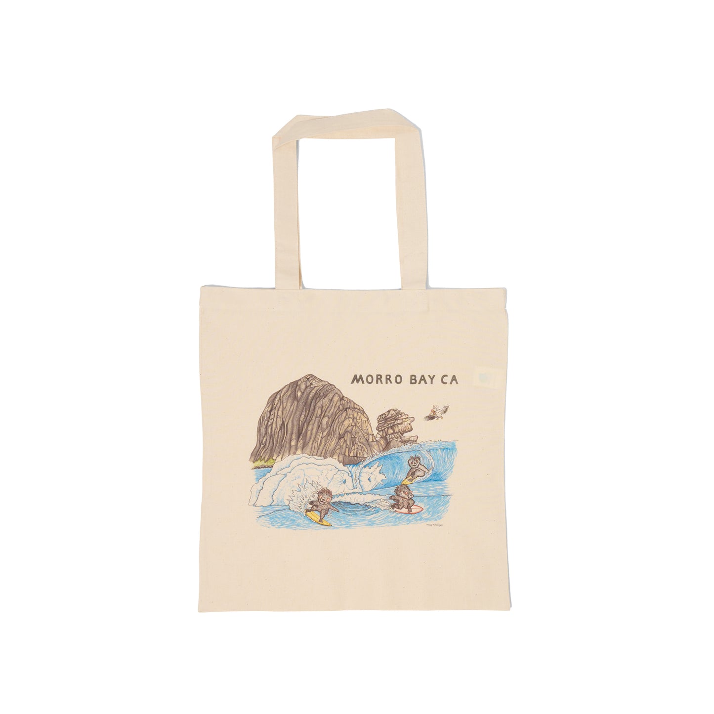 Morro Bay Otters Tote Bag