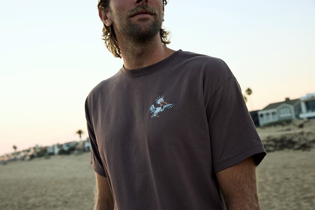 Newport Beach Short sleeve 6 oz Heavyweight Tee