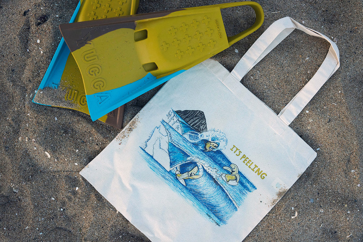 Its Peeling Morro Bay Tote Bag
