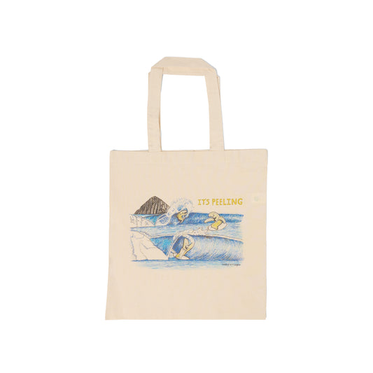 Its Peeling Morro Bay Tote Bag