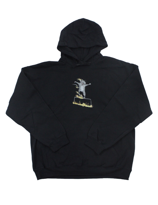Flaming Rat Hoodie